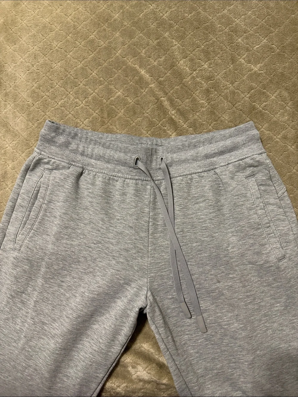 Classic Grey Drawstring Joggers